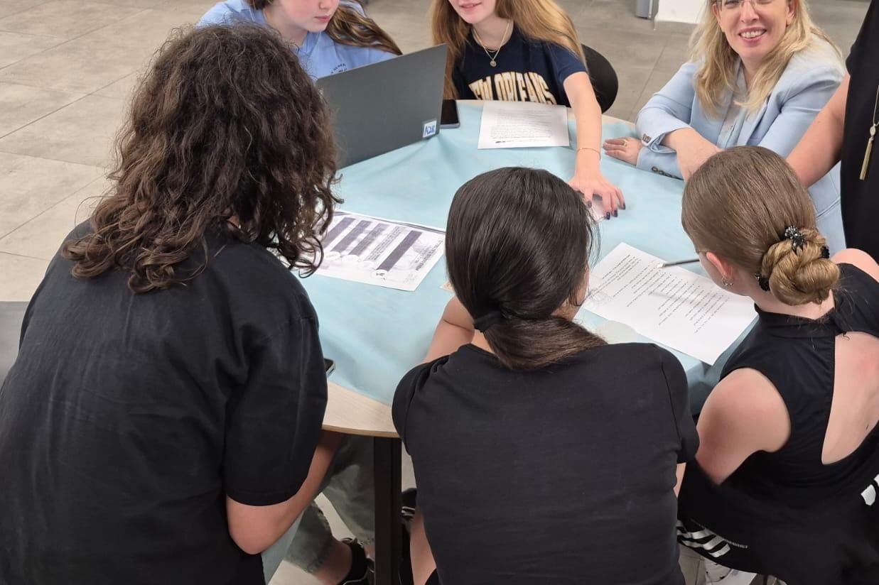 חטיבת הביניים שזר ניסוח האמנה